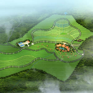 富民县蓝莓庄园--蓝莓科技园规划设计